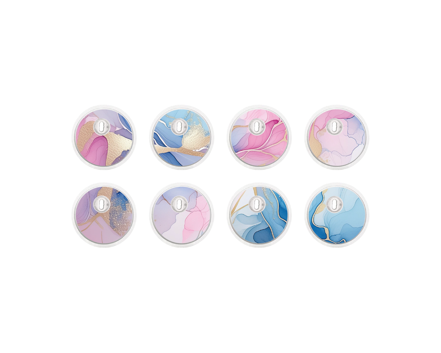 "Pastel Dreams" - CGM Sensor Stickers for Dexcom, Libre, Medtronic & Medtrum