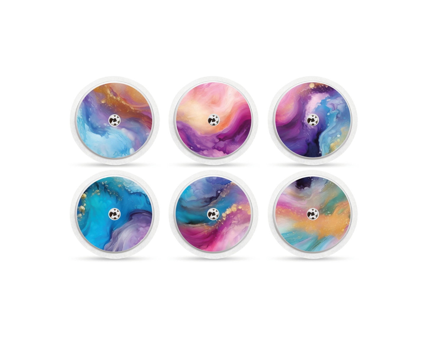 "Confetti Splash" - CGM Sensor Stickers for Dexcom, Libre, Medtronic & Medtrum