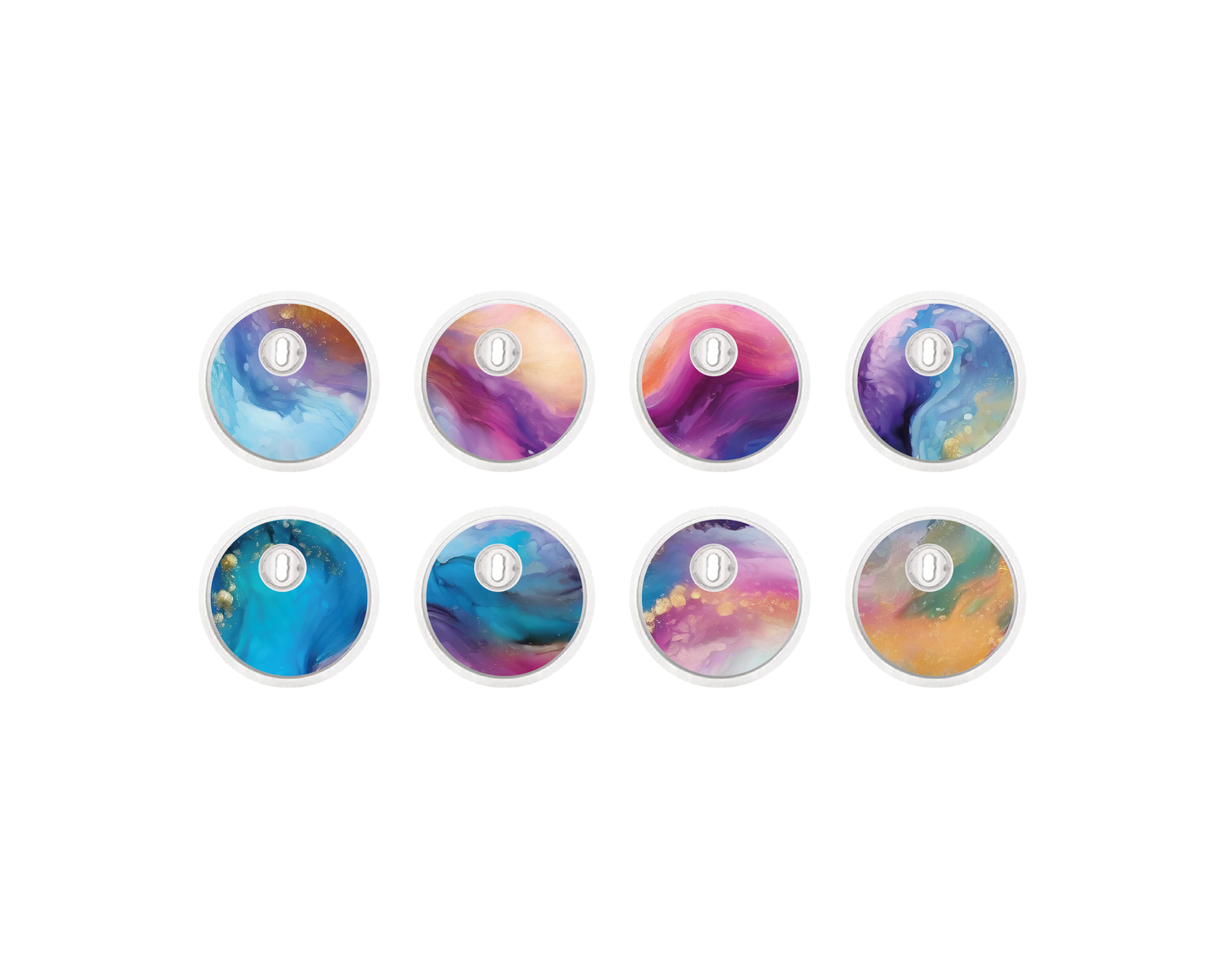 "Confetti Splash" - CGM Sensor Stickers for Dexcom, Libre, Medtronic & Medtrum