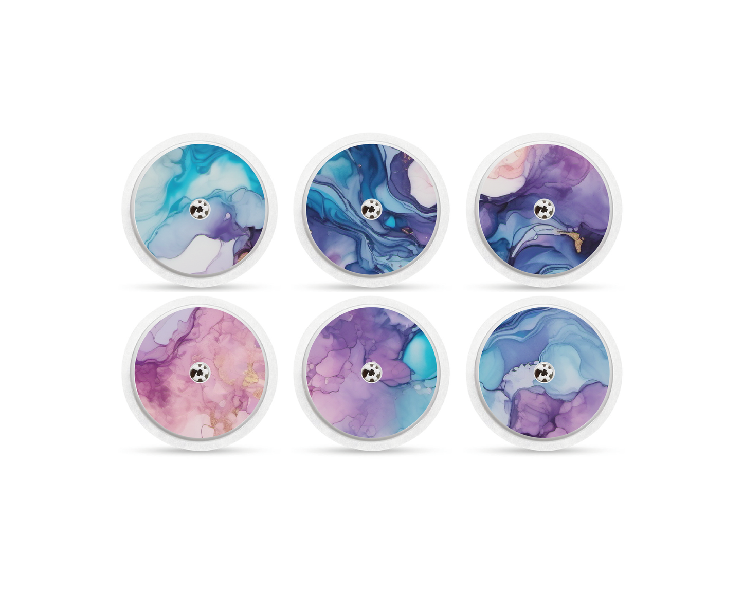 "Midnight Sky" - CGM Sensor Stickers for Dexcom, Libre, Medtronic & Medtrum