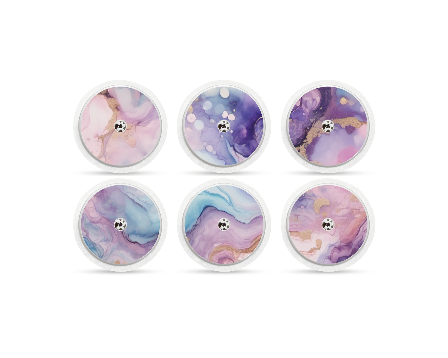 "Candy Cloud" - CGM Sensor Stickers for Dexcom, Libre, Medtronic & Medtrum