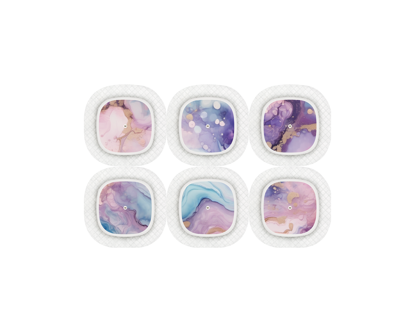 "Candy Cloud" - CGM Sensor Stickers for Dexcom, Libre, Medtronic & Medtrum