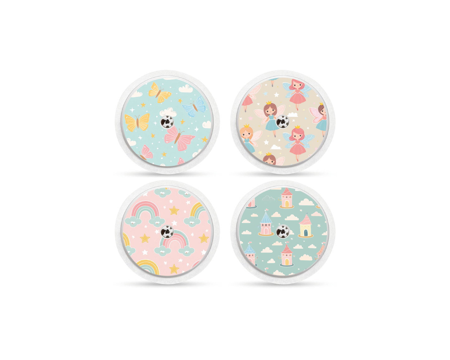 "Fairytale" - CGM Sensor Stickers for Dexcom, Libre, Medtronic & Medtrum
