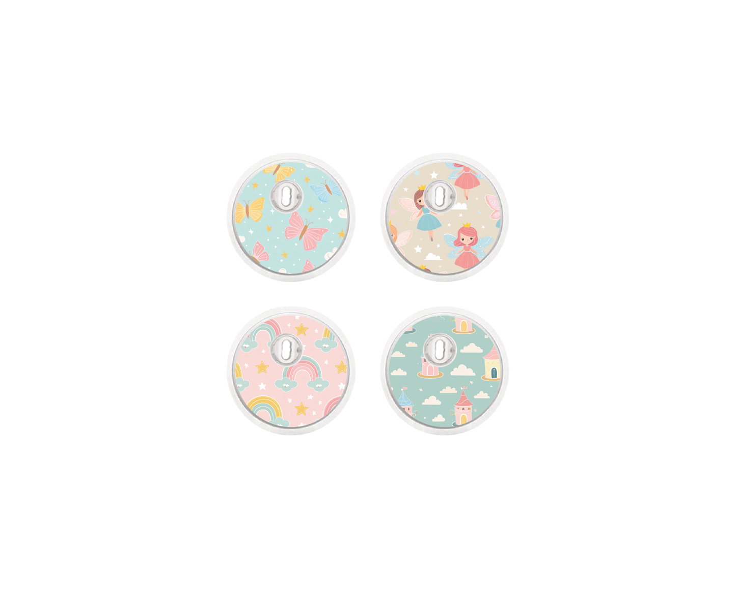 "Fairytale" - CGM Sensor Stickers for Dexcom, Libre, Medtronic & Medtrum