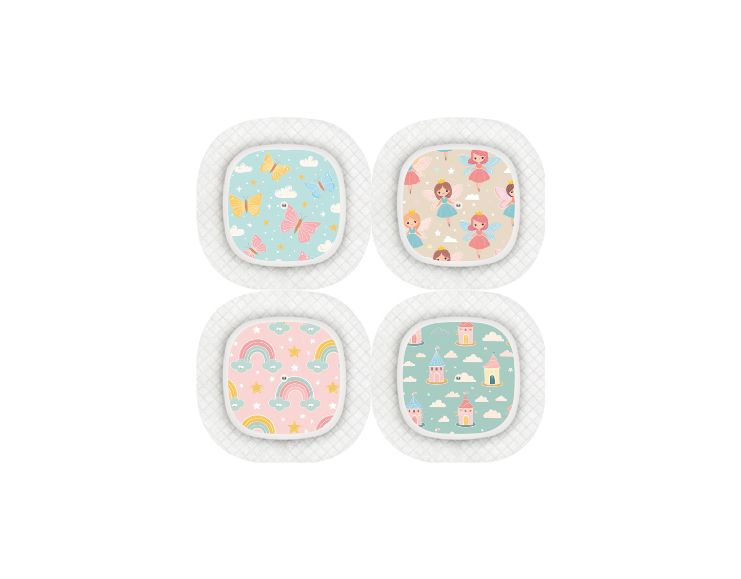 "Fairytale" - CGM Sensor Stickers for Dexcom, Libre, Medtronic & Medtrum