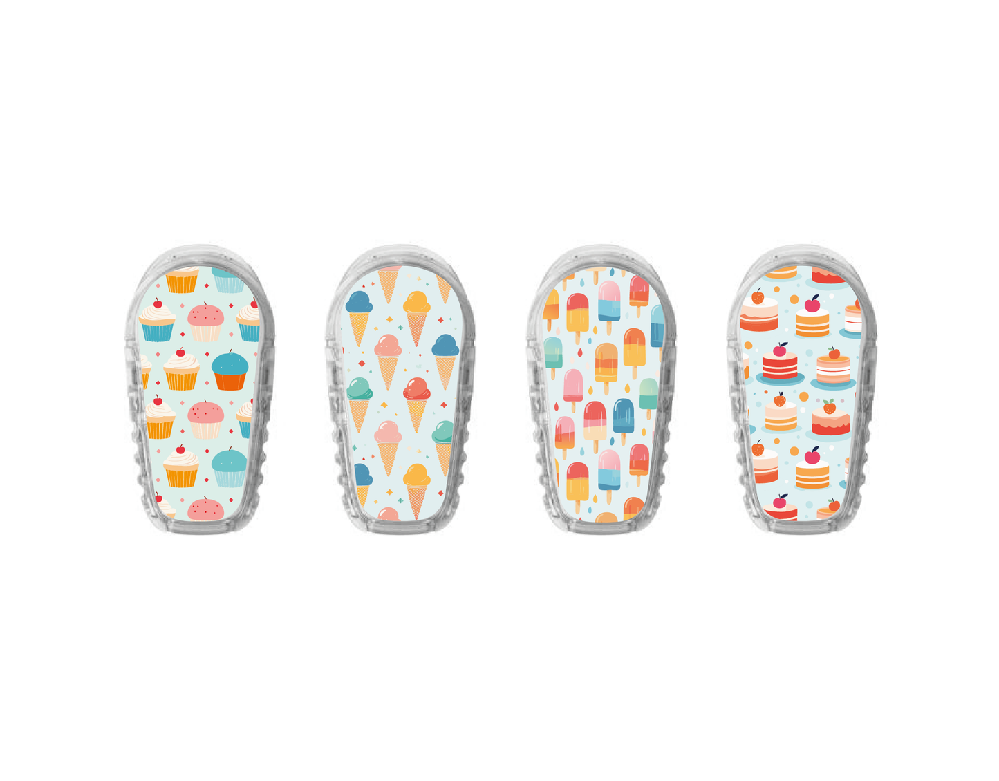 "Sweet Delights" - CGM Sensor Stickers for Dexcom, Libre, Medtronic & Medtrum