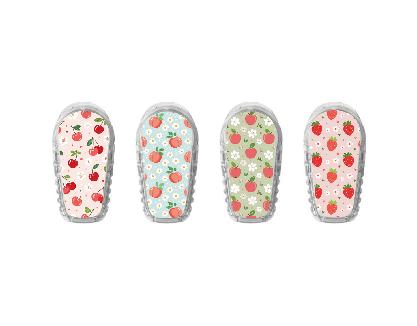 "Cherry Dream" - CGM Sensor Stickers for Dexcom, Libre, Medtronic & Medtrum