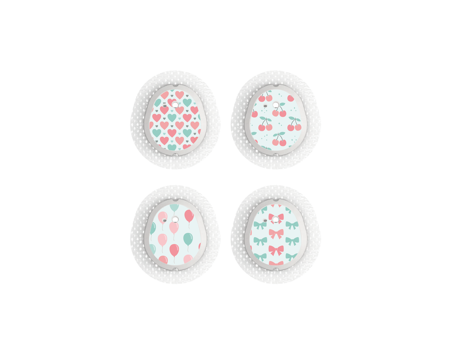 "Sweeties" - CGM Sensor Stickers for Dexcom, Libre, Medtronic & Medtrum