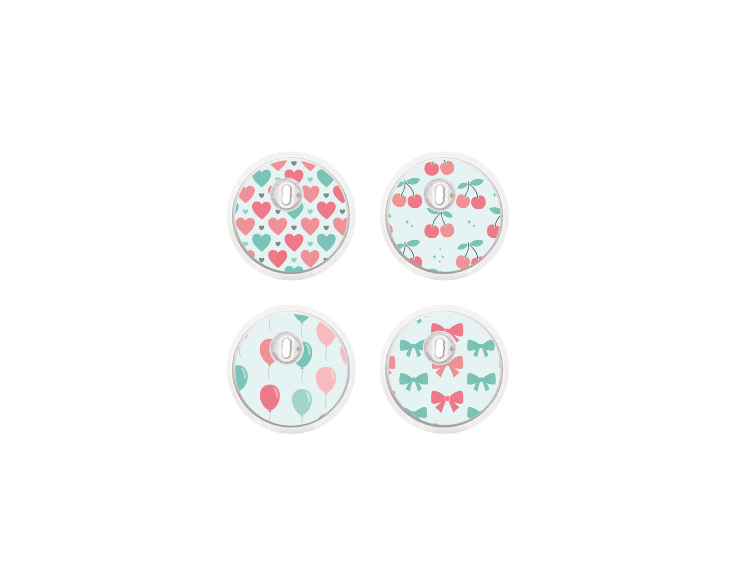 "Sweeties" - CGM Sensor Stickers for Dexcom, Libre, Medtronic & Medtrum