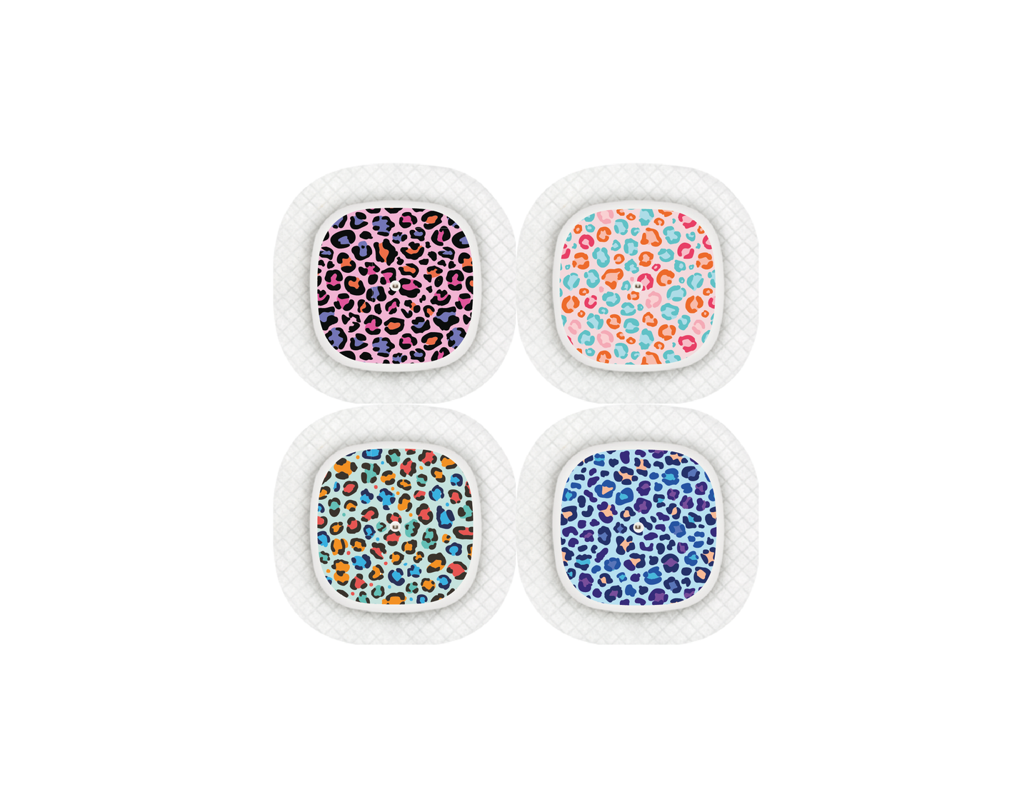 "Leopard Pop" - CGM Sensor Stickers for Dexcom, Libre, Medtronic & Medtrum