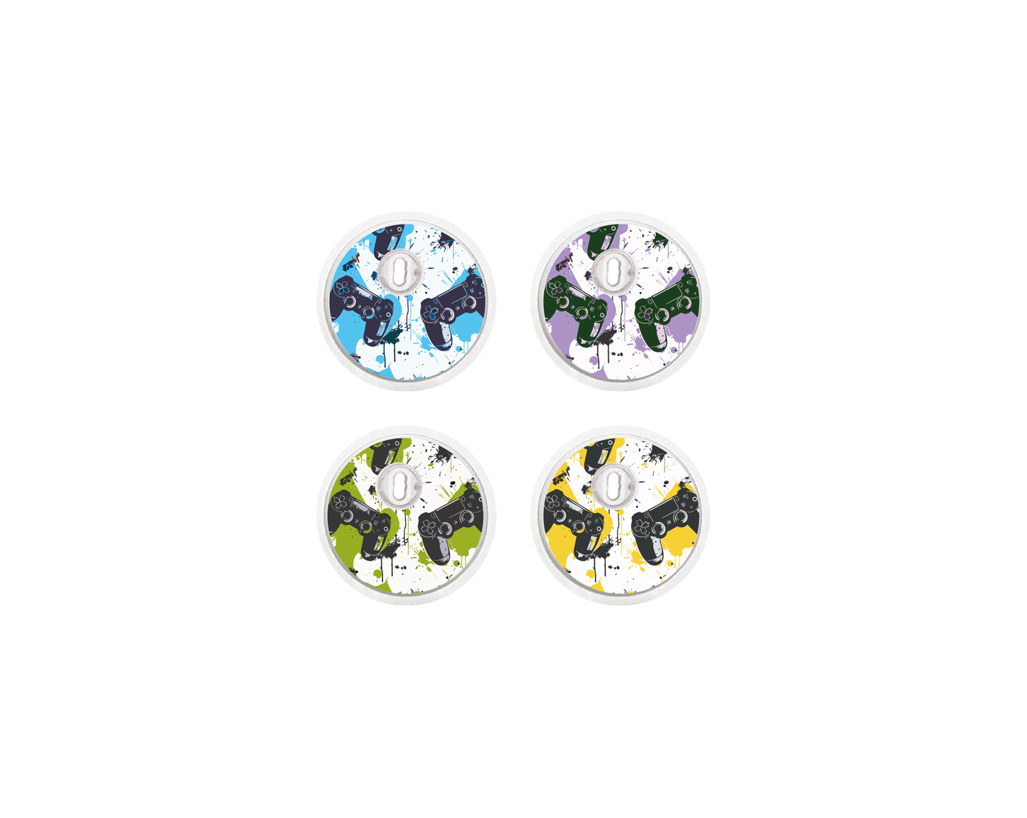 "Game On" - CGM Sensor Stickers for Dexcom, Libre, Medtronic & Medtrum