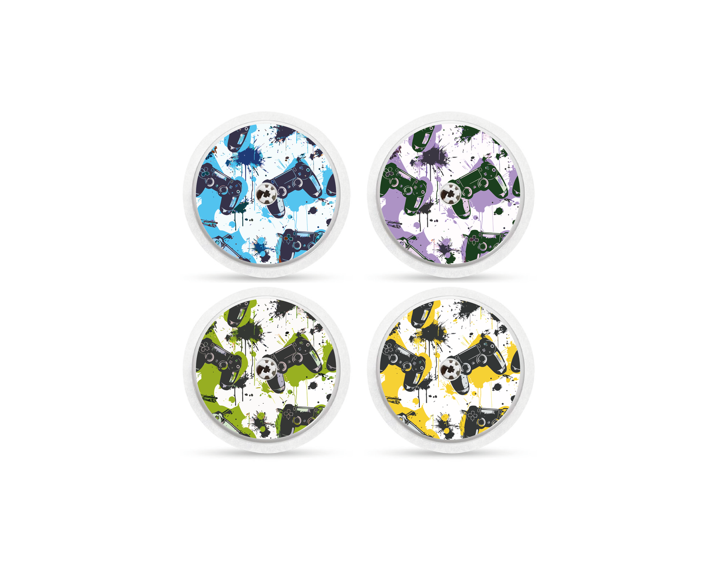 "Game On" - CGM Sensor Stickers for Dexcom, Libre, Medtronic & Medtrum