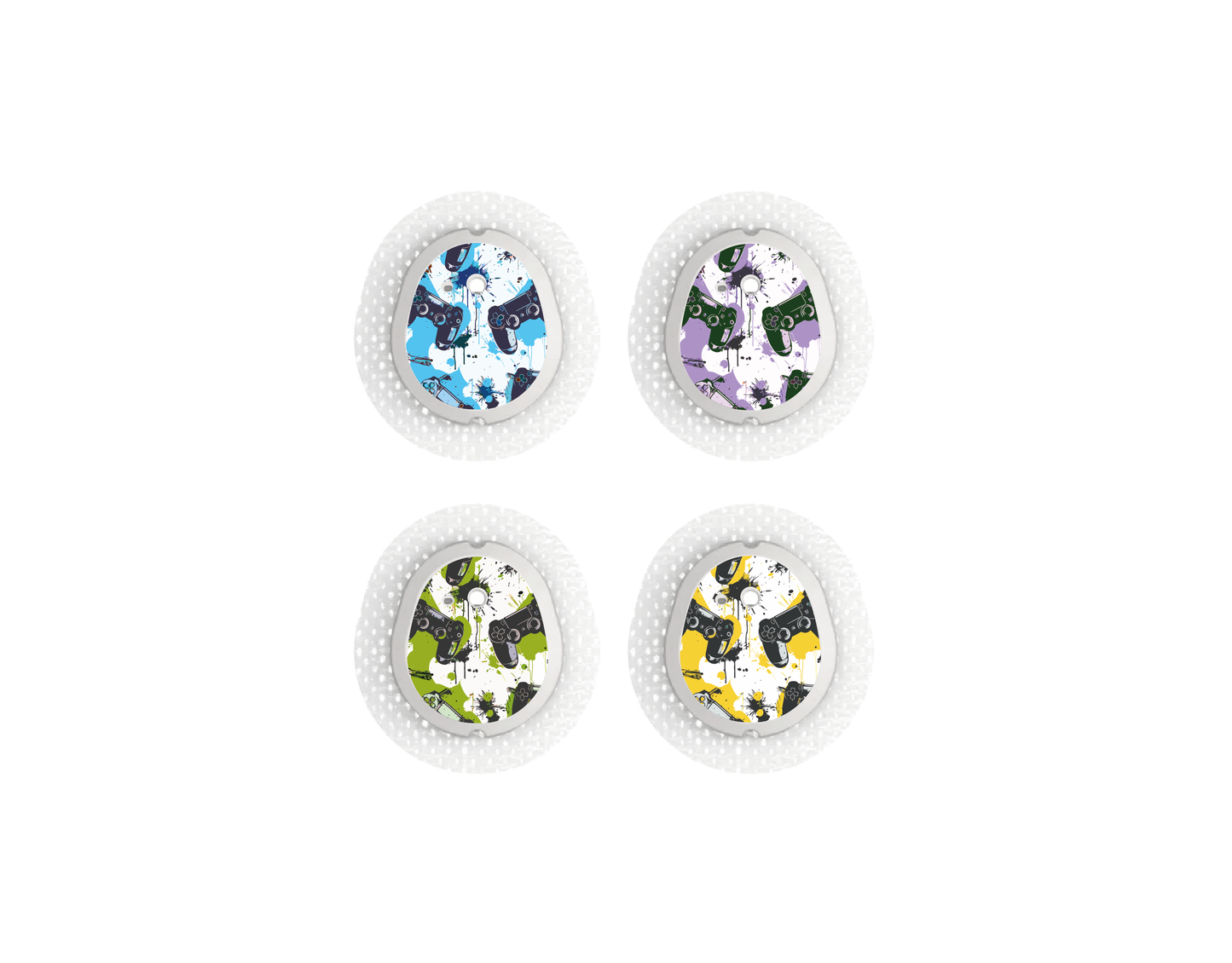 "Game On" - CGM Sensor Stickers for Dexcom, Libre, Medtronic & Medtrum