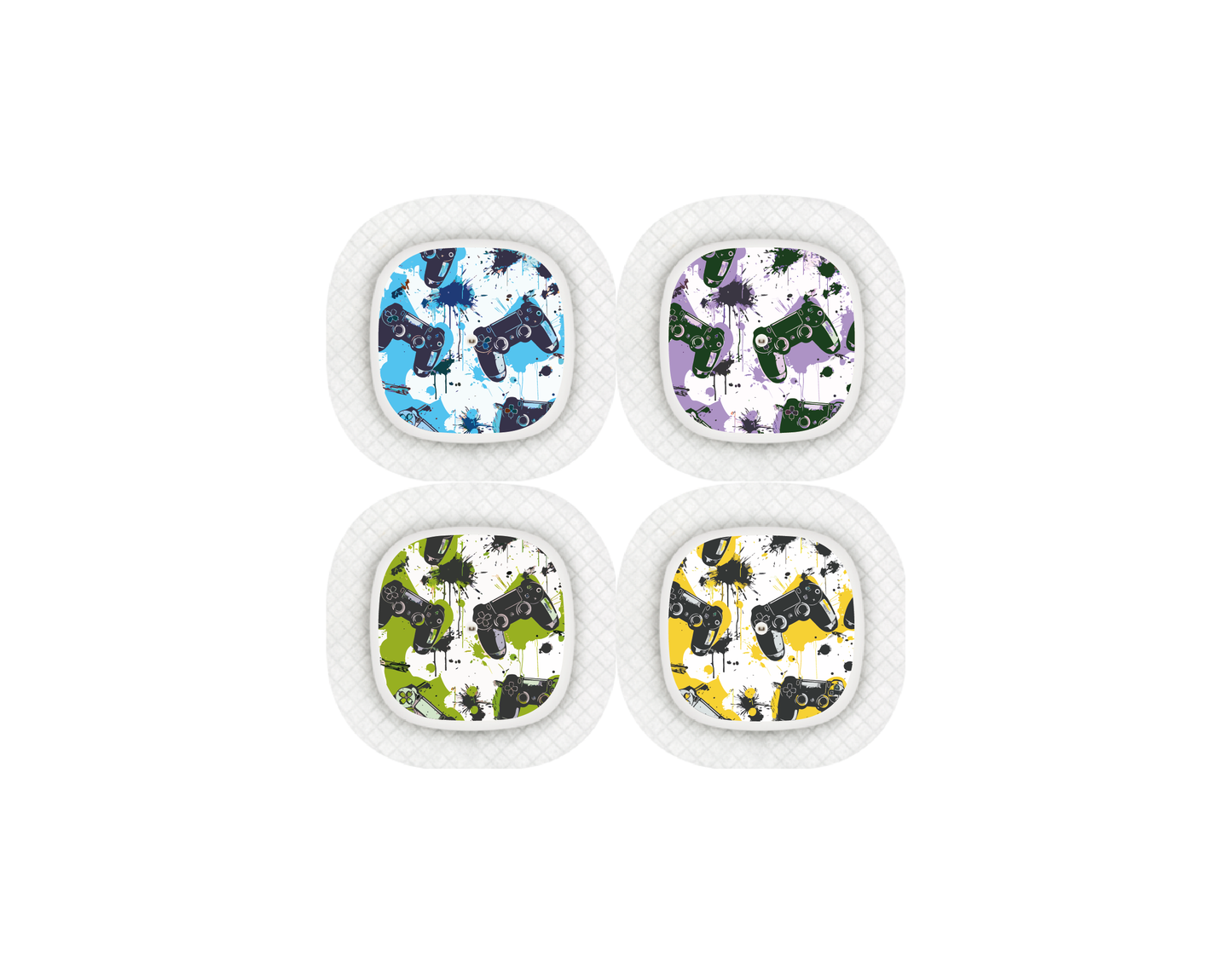 "Game On" - CGM Sensor Stickers for Dexcom, Libre, Medtronic & Medtrum
