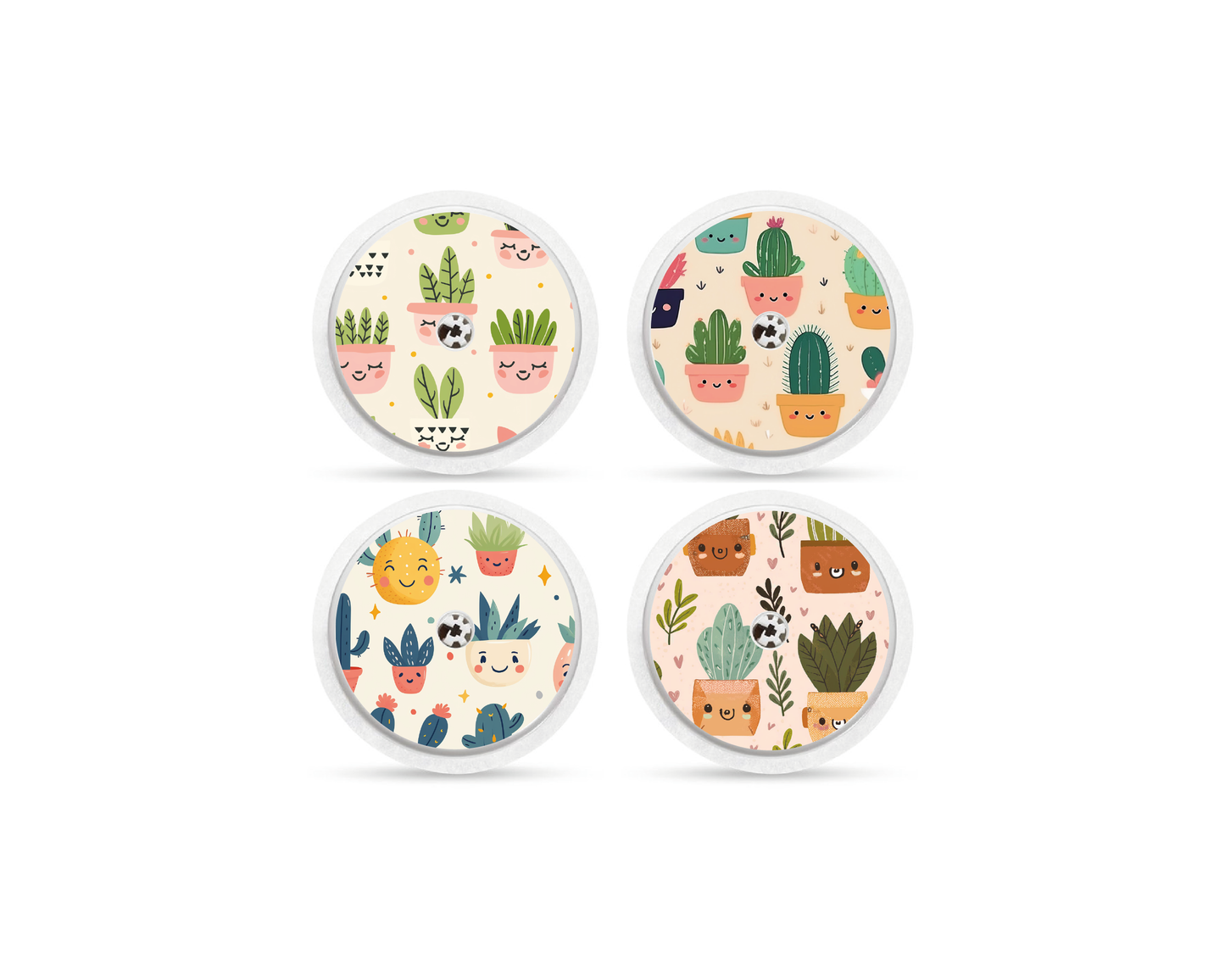 "Prickle Pop" - CGM Sensor Stickers for Dexcom, Libre, Medtronic & Medtrum