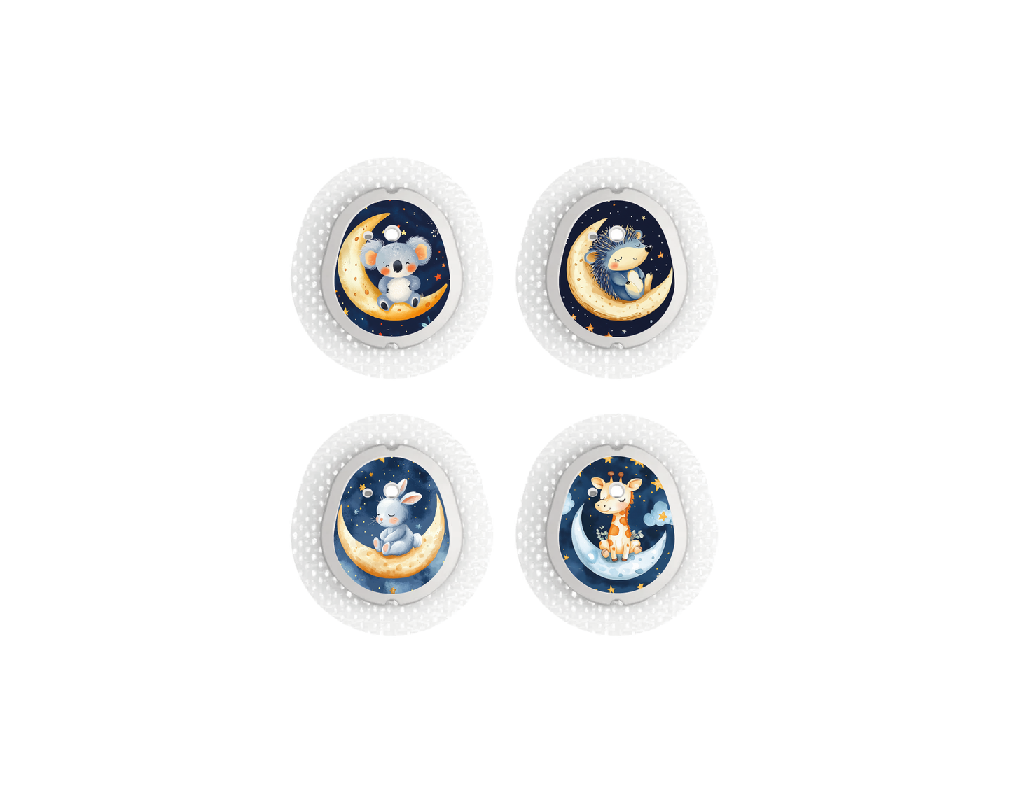 "Dreamland" - CGM Sensor Stickers for Dexcom, Libre, Medtronic & Medtrum