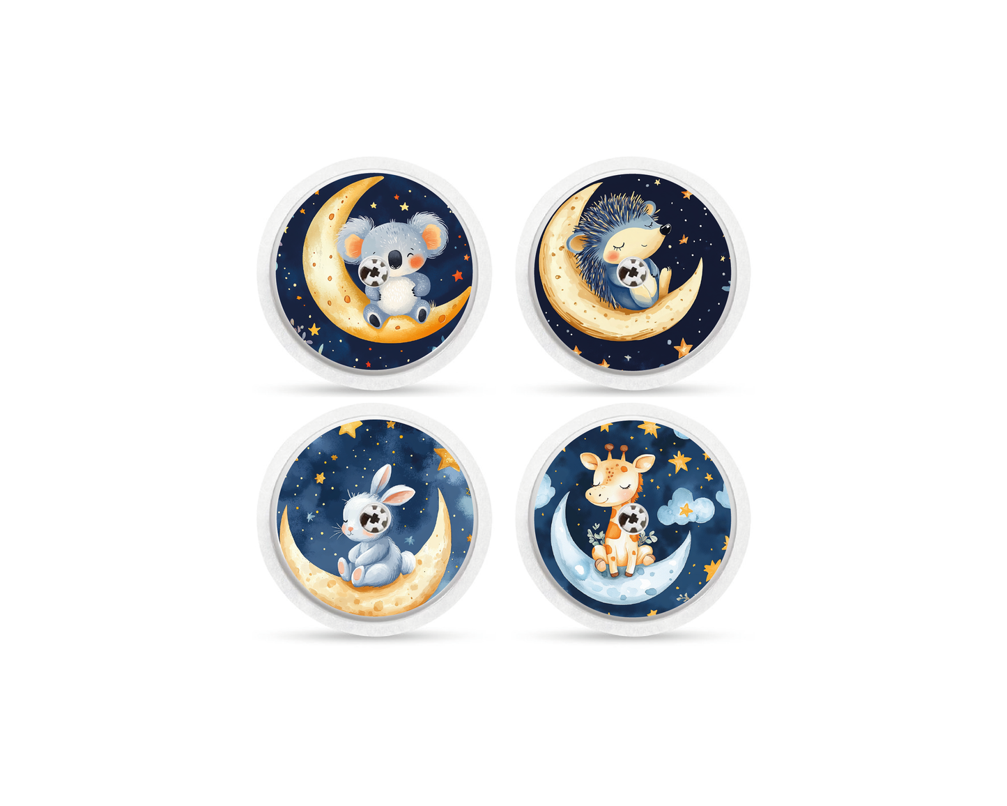 "Dreamland" - CGM Sensor Stickers for Dexcom, Libre, Medtronic & Medtrum
