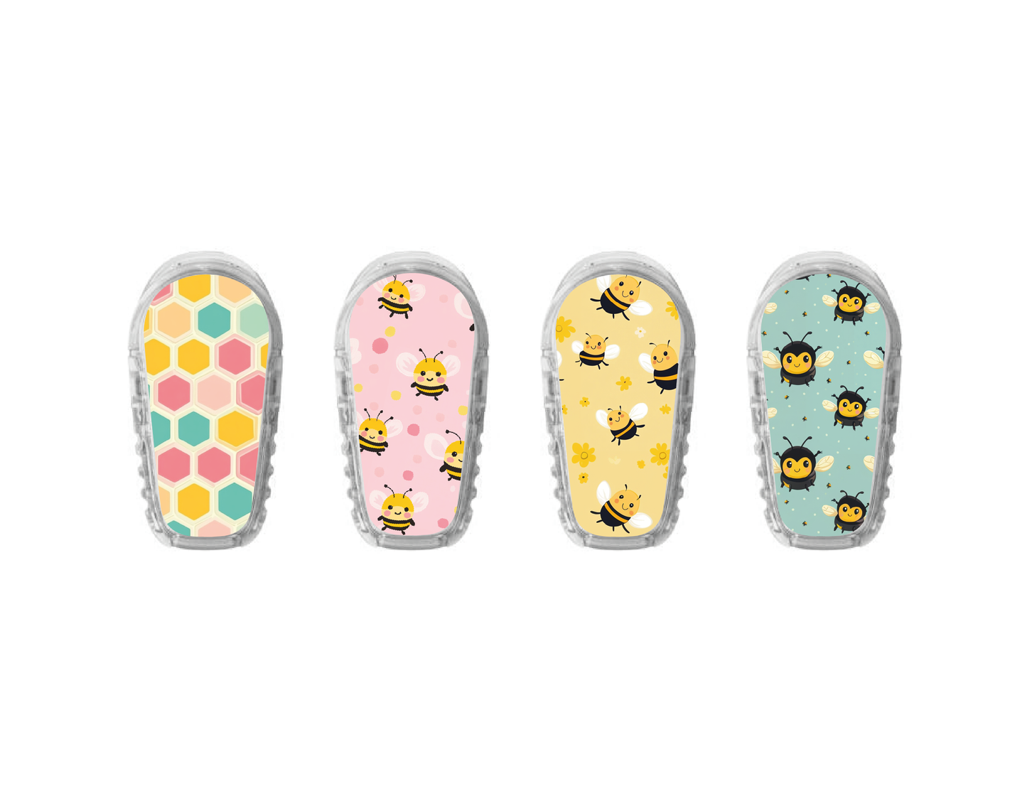 "Bee Sweet" - CGM Sensor Stickers for Dexcom, Libre, Medtronic & Medtrum