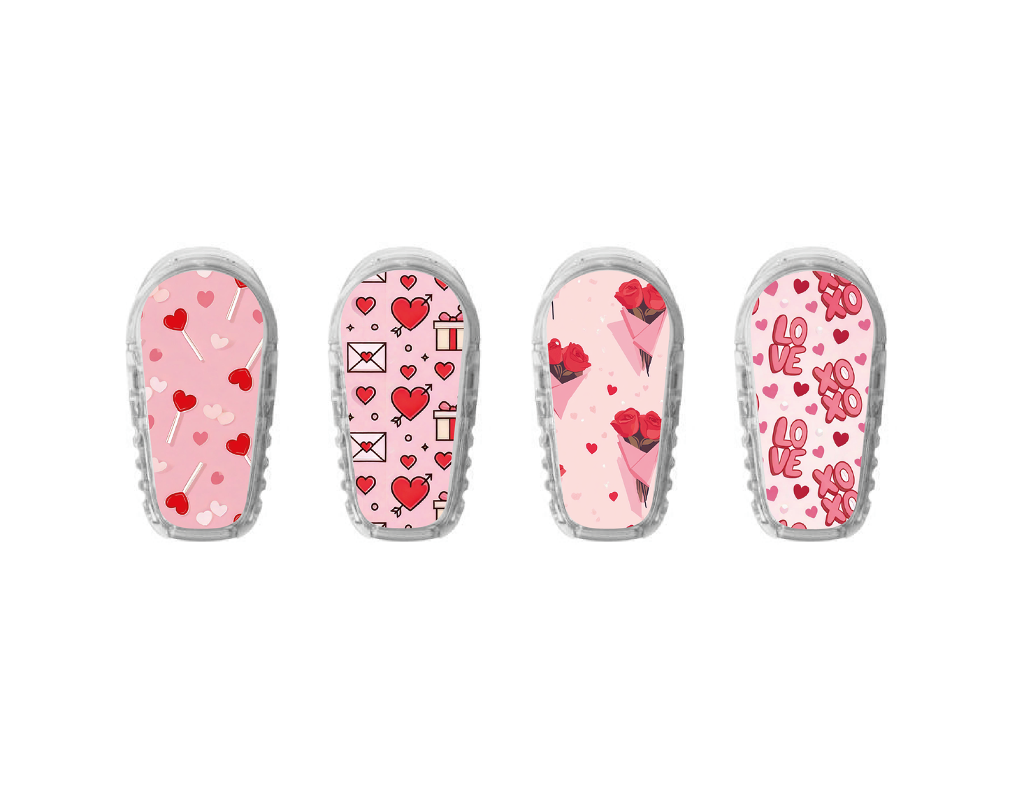 "Valentine" - CGM Sensor Stickers for Dexcom, Libre, Medtronic & Medtrum