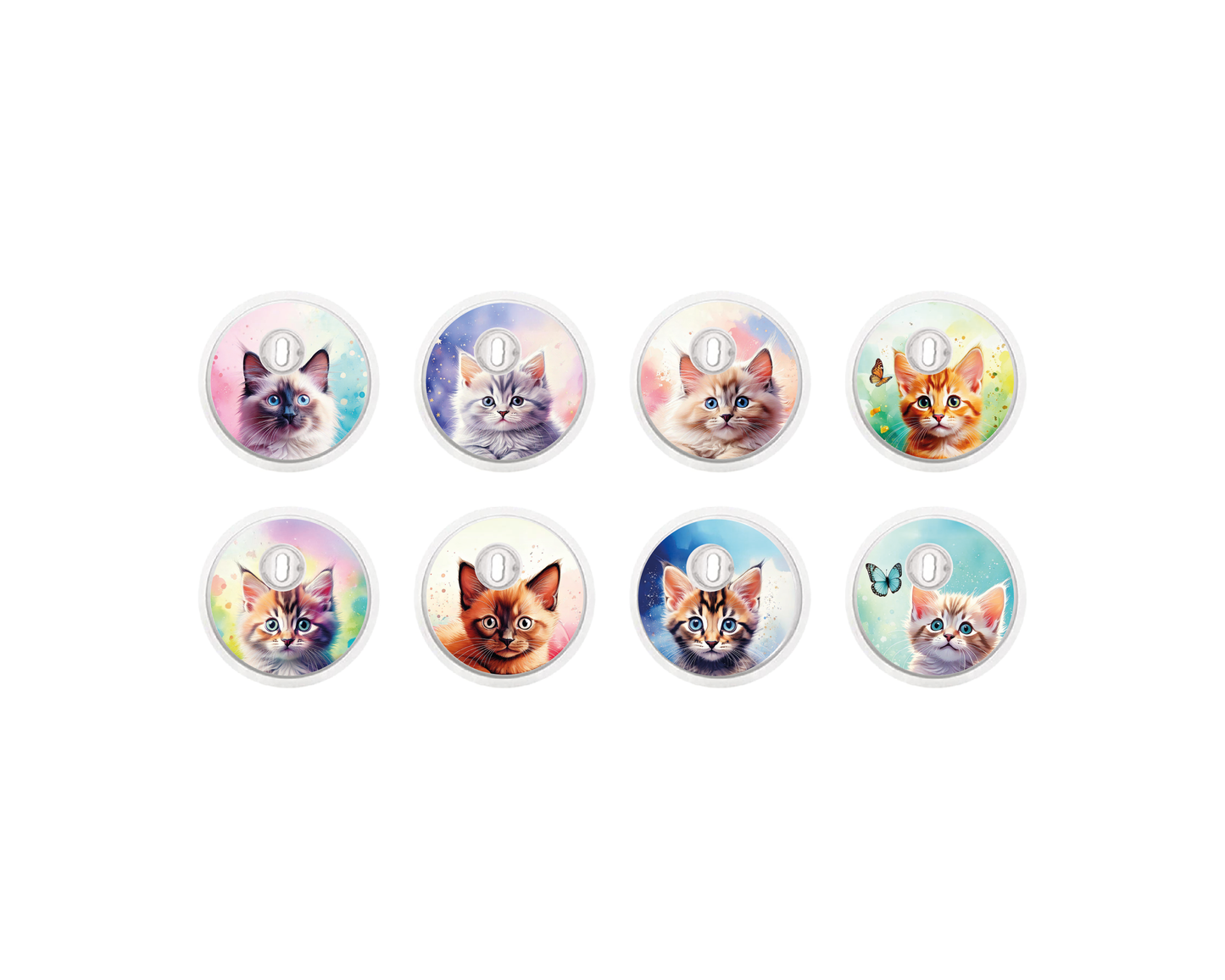 "Kittens" - CGM Sensor Stickers for Dexcom, Libre, Medtronic & Medtrum
