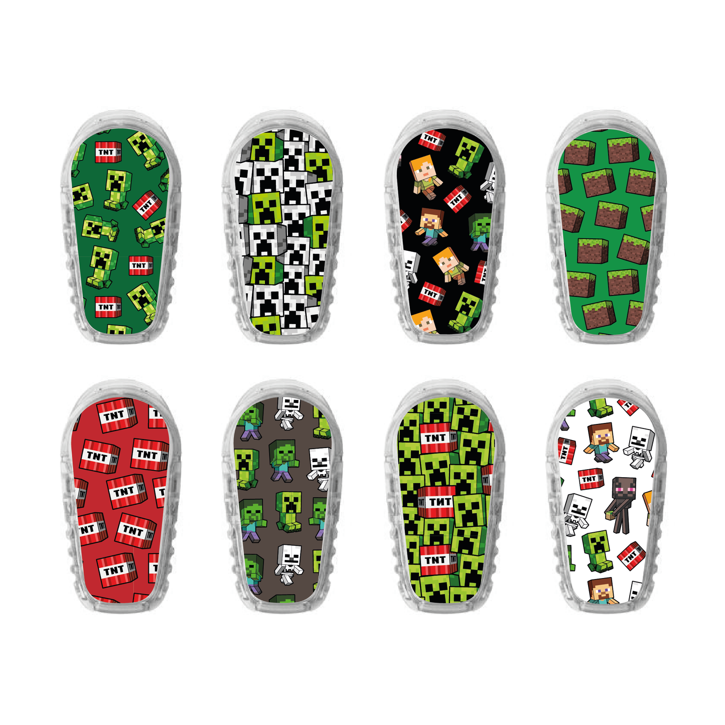 "Creeper World" - CGM Sensor Stickers for Dexcom, Libre, Medtronic & Medtrum