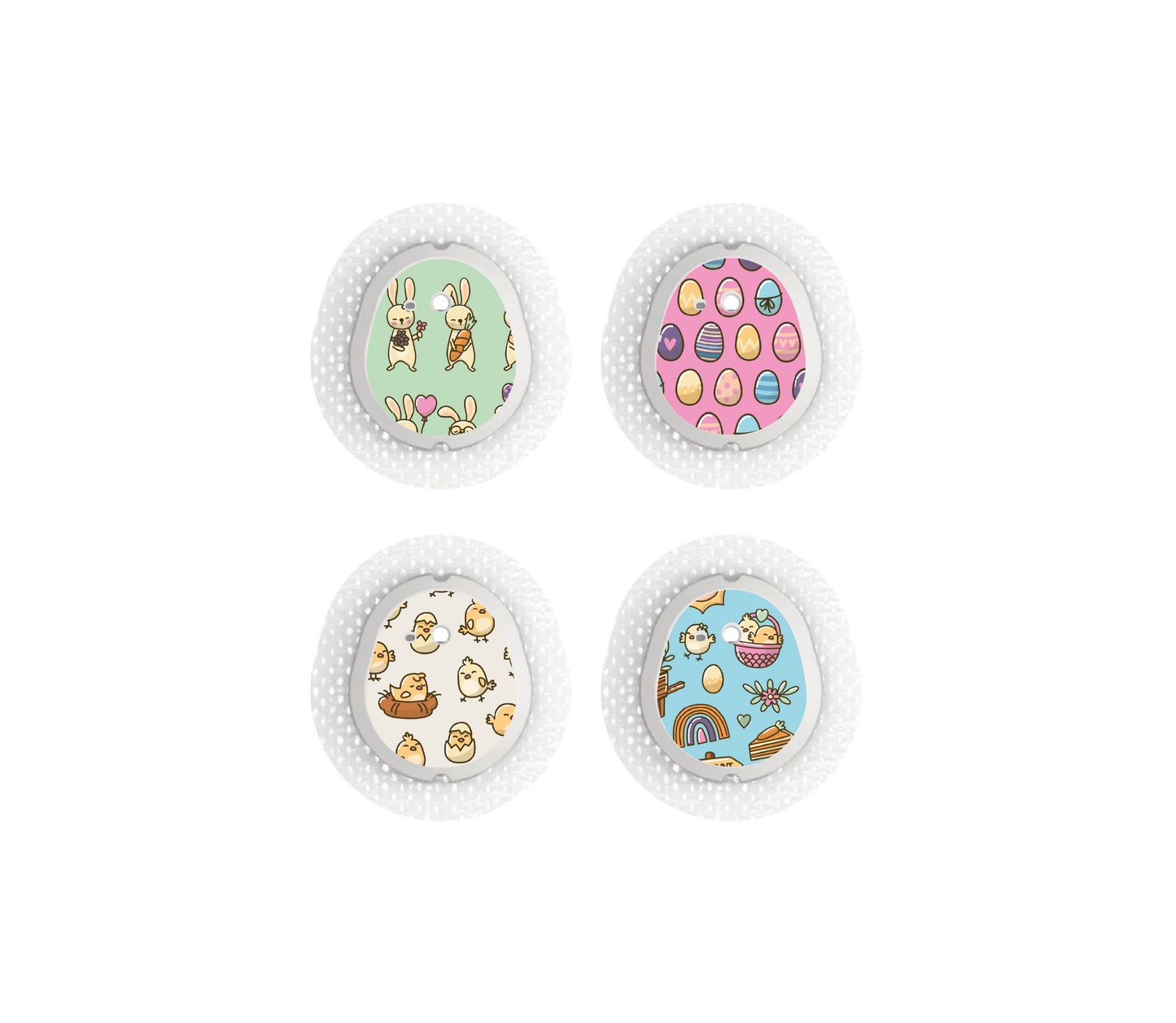"Egg-Citing" - CGM Sensor Stickers for Dexcom, Libre, Medtronic & Medtrum