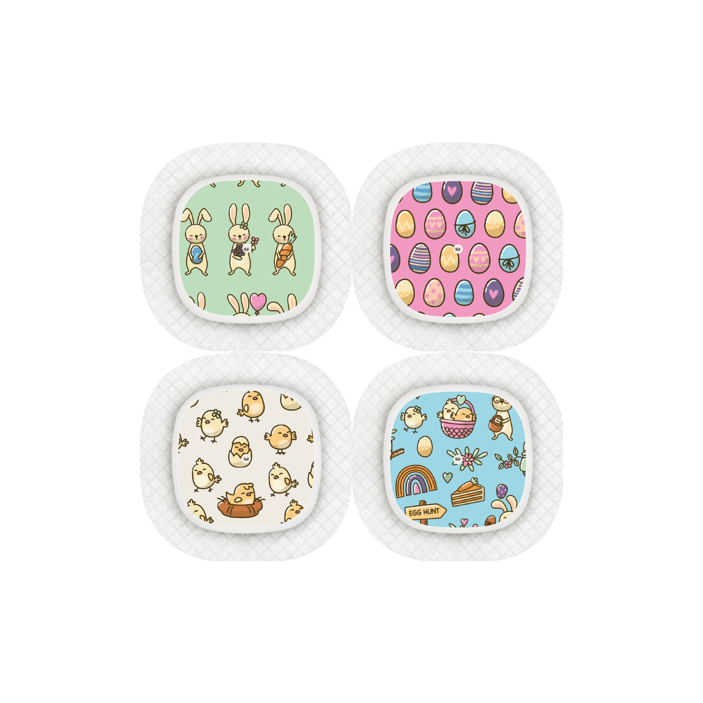 "Egg-Citing" - CGM Sensor Stickers for Dexcom, Libre, Medtronic & Medtrum