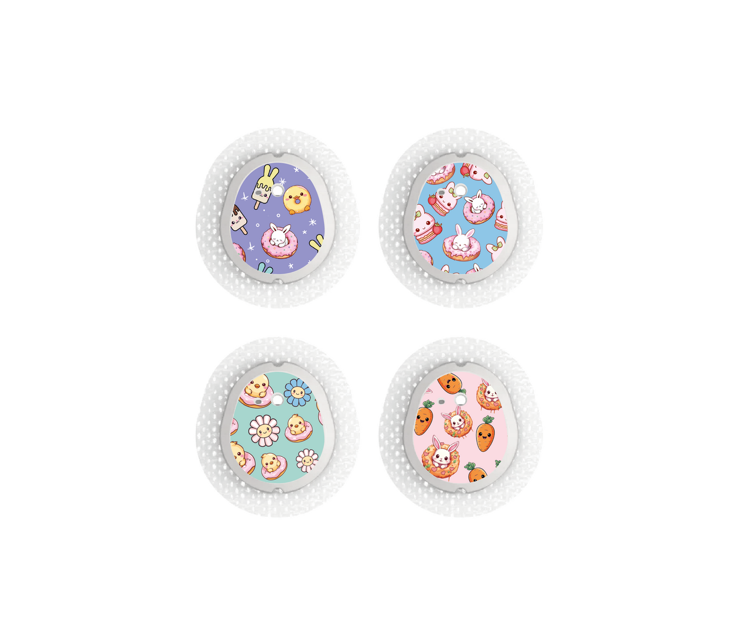 "Sugar Hops" - CGM Sensor Stickers for Dexcom, Libre, Medtronic & Medtrum