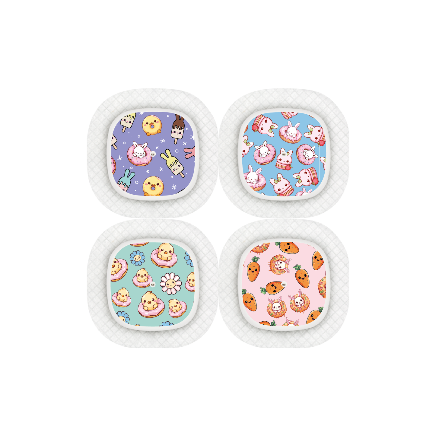 "Sugar Hops" - CGM Sensor Stickers for Dexcom, Libre, Medtronic & Medtrum