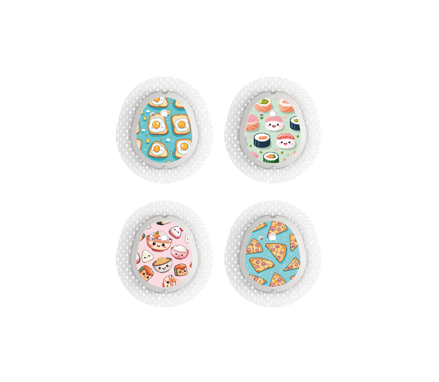"Bite Me!" - CGM Sensor Stickers for Dexcom, Libre, Medtronic & Medtrum