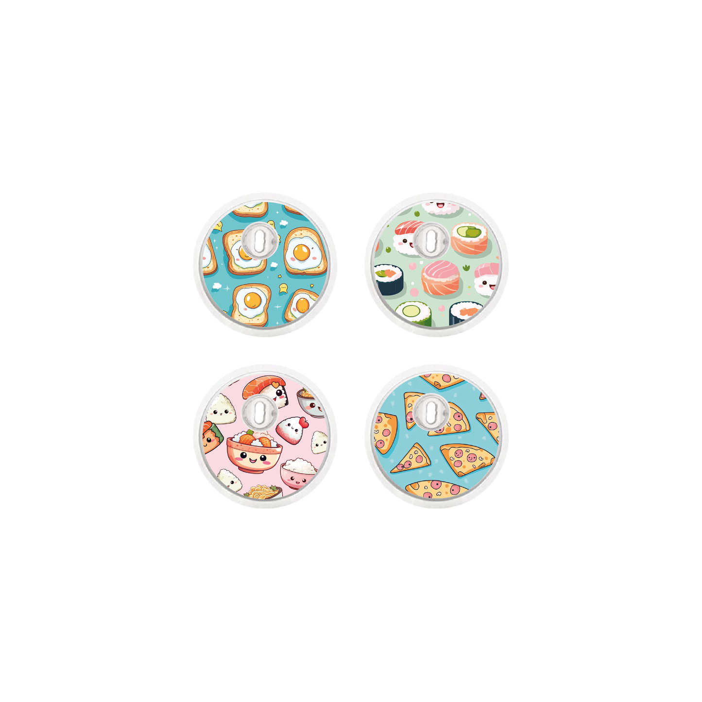"Bite Me!" - CGM Sensor Stickers for Dexcom, Libre, Medtronic & Medtrum
