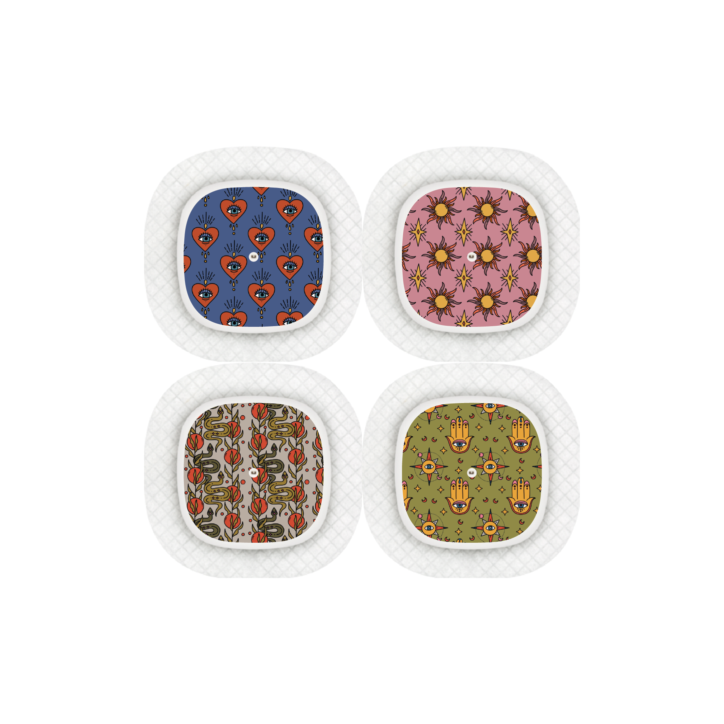 "Celestial Charm" - CGM Sensor Stickers for Dexcom, Libre, Medtronic & Medtrum