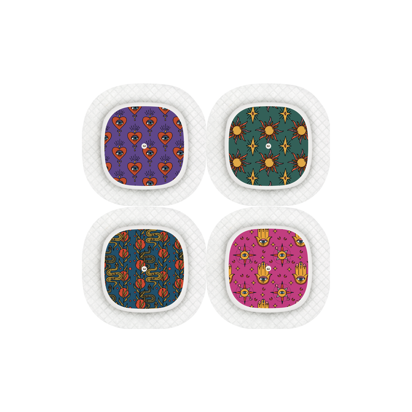 "Celestial Charm" - CGM Sensor Stickers for Dexcom, Libre, Medtronic & Medtrum