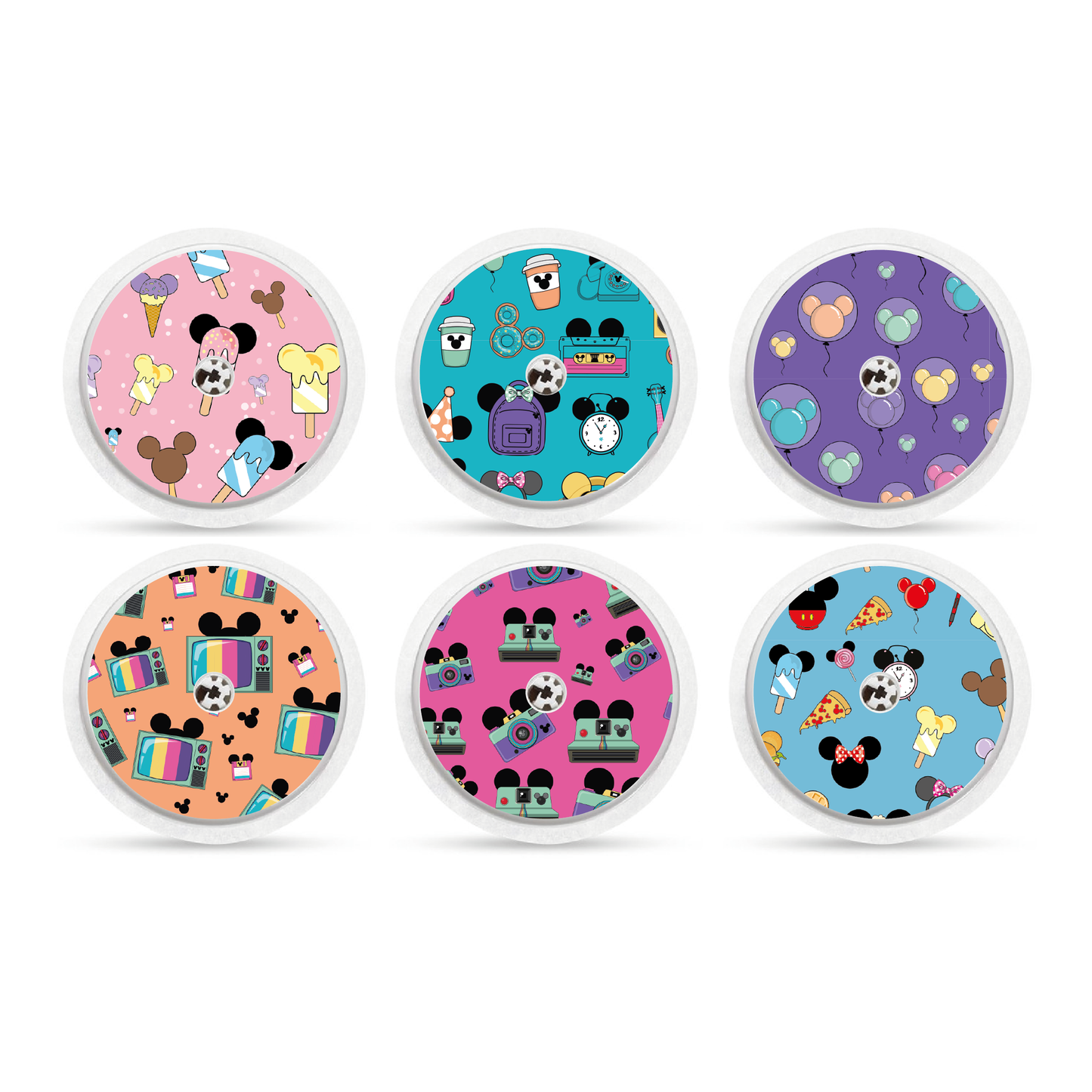 "Ear-Resistible" - CGM Sensor Stickers for Dexcom, Libre, Medtronic & Medtrum