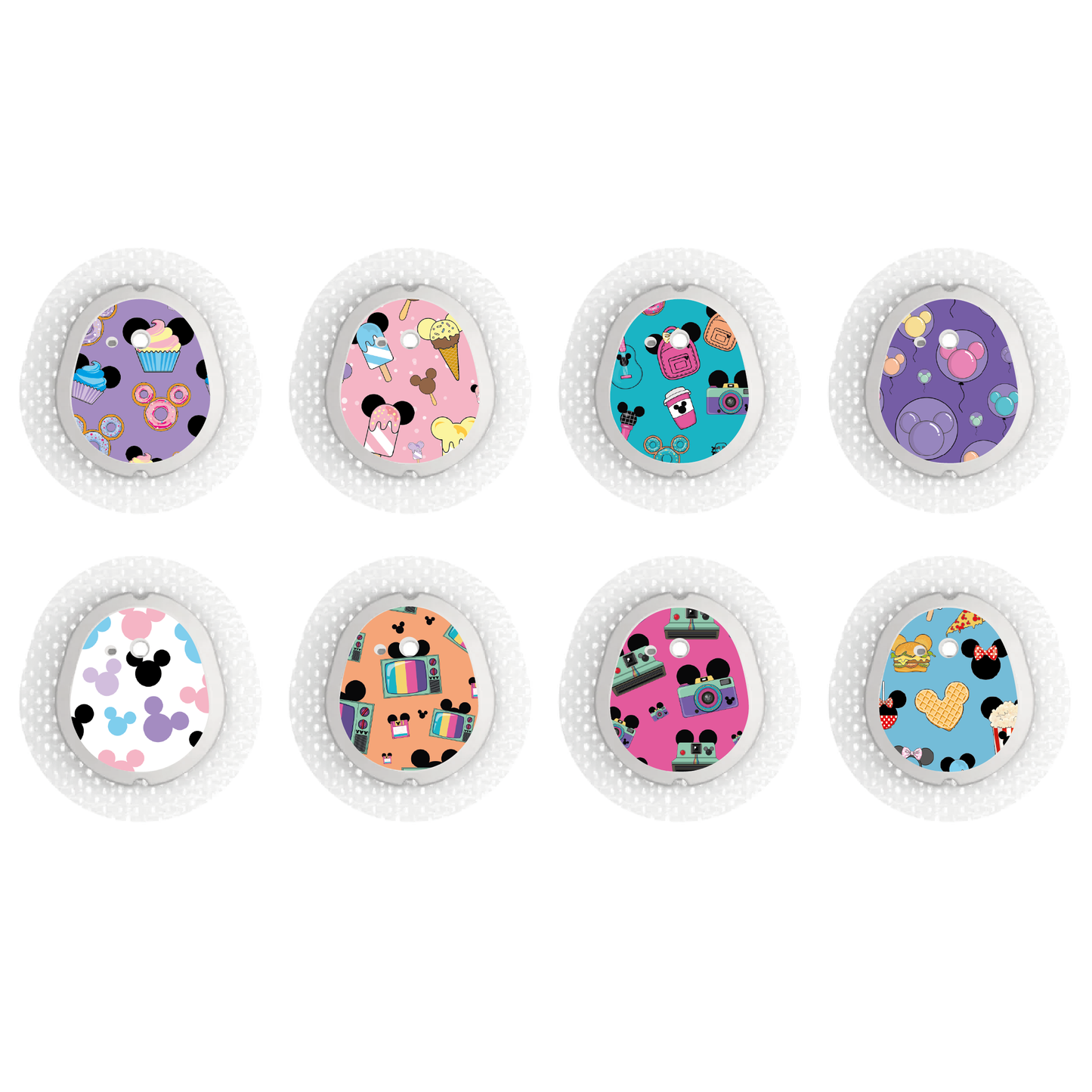 "Ear-Resistible" - CGM Sensor Stickers for Dexcom, Libre, Medtronic & Medtrum