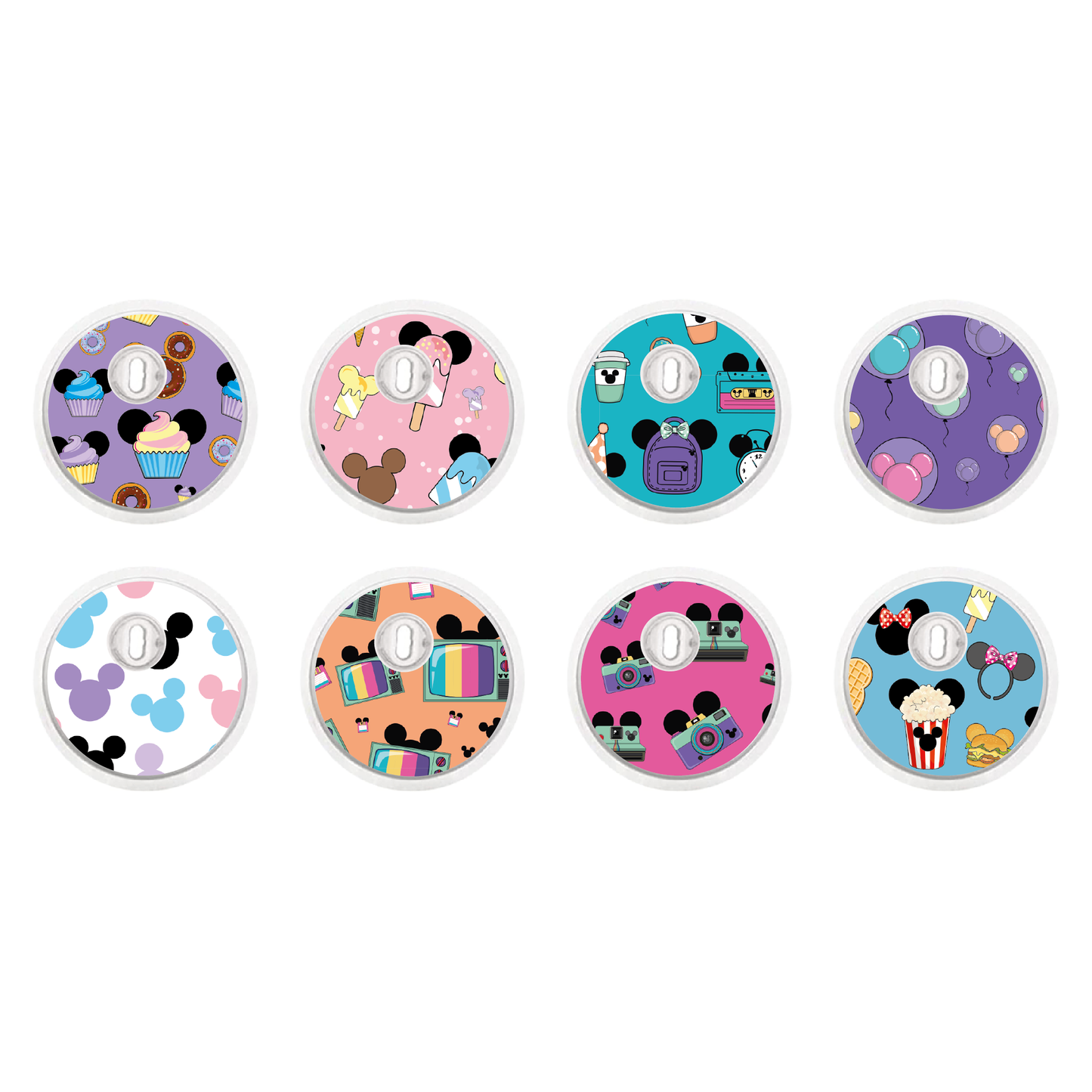"Ear-Resistible" - CGM Sensor Stickers for Dexcom, Libre, Medtronic & Medtrum