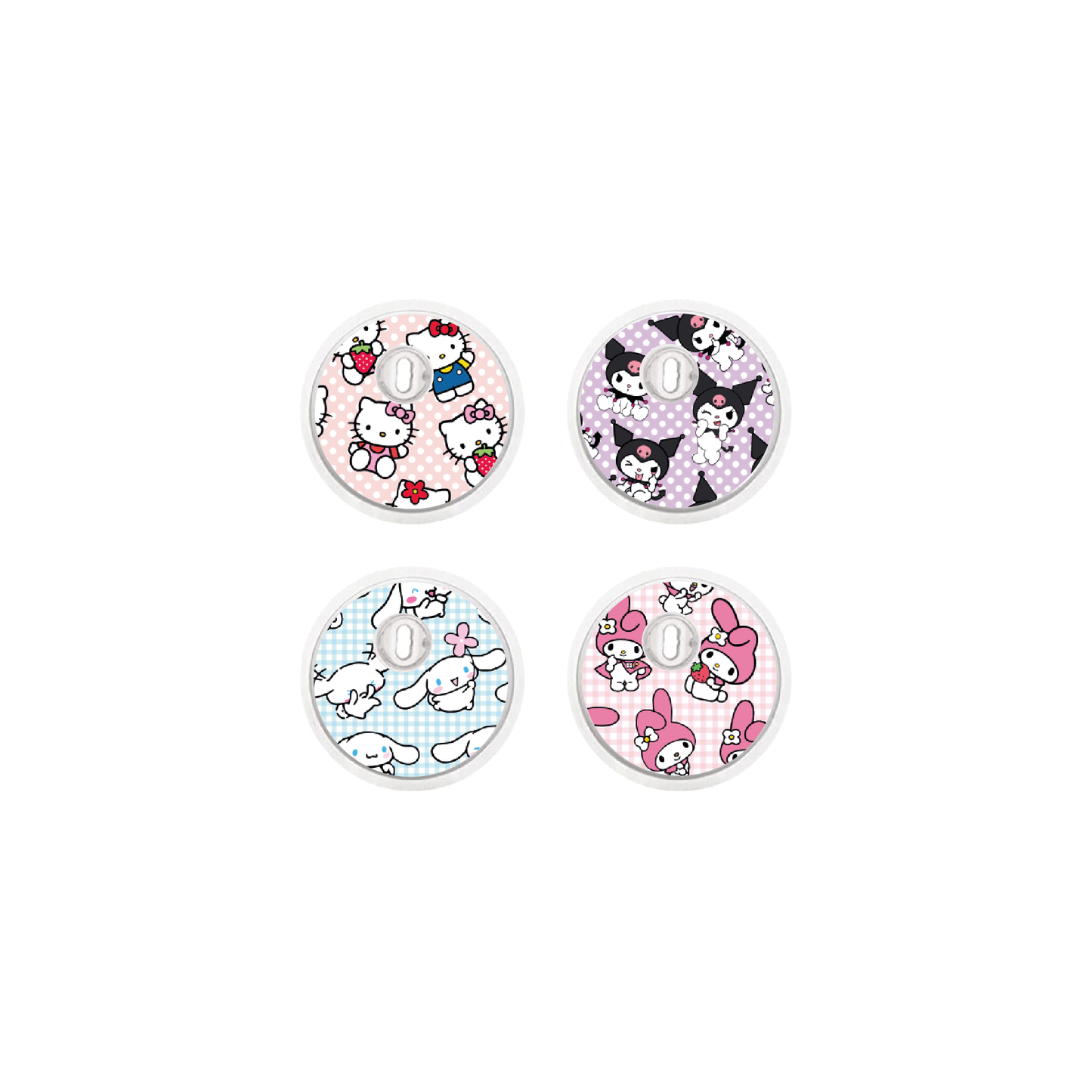 "Kittyverse" - CGM Sensor Stickers for Dexcom, Libre, Medtronic & Medtrum