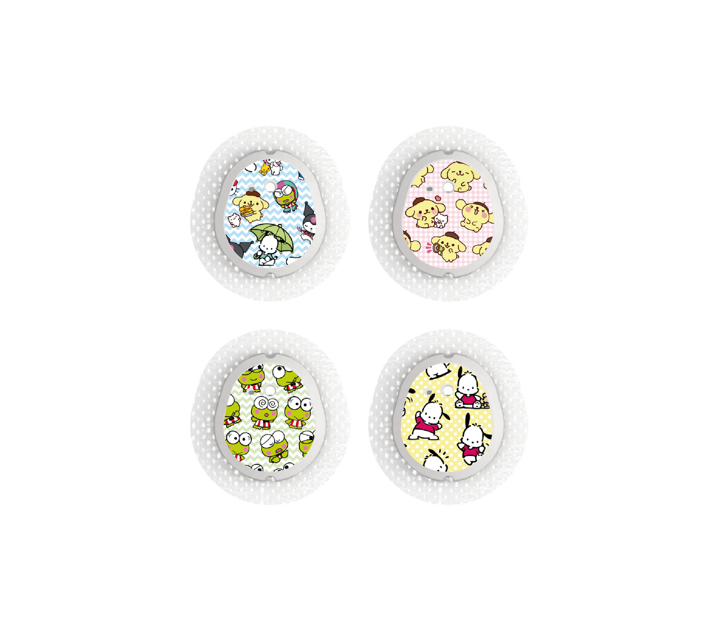 "Kittyverse" - CGM Sensor Stickers for Dexcom, Libre, Medtronic & Medtrum