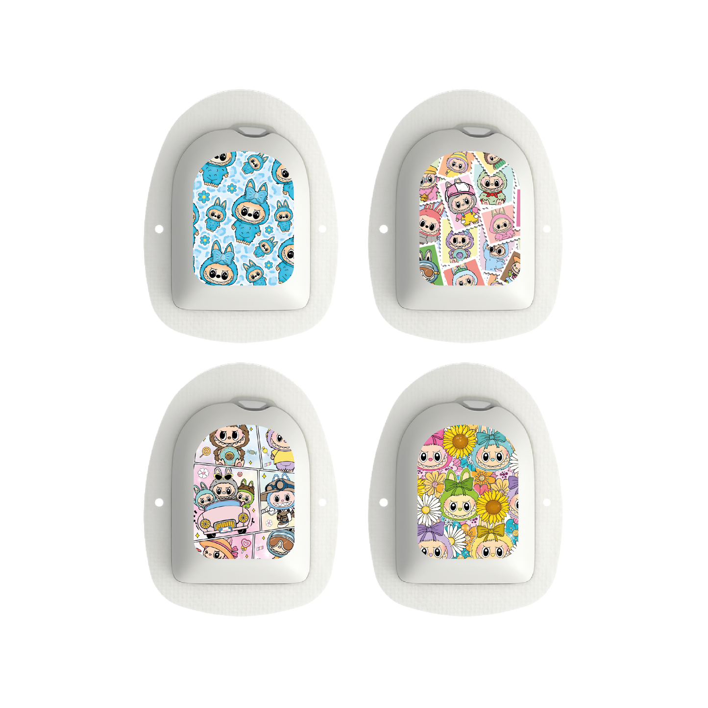 "Bubulandia" - Omnipod Pod Stickers & Temporary Tattoos