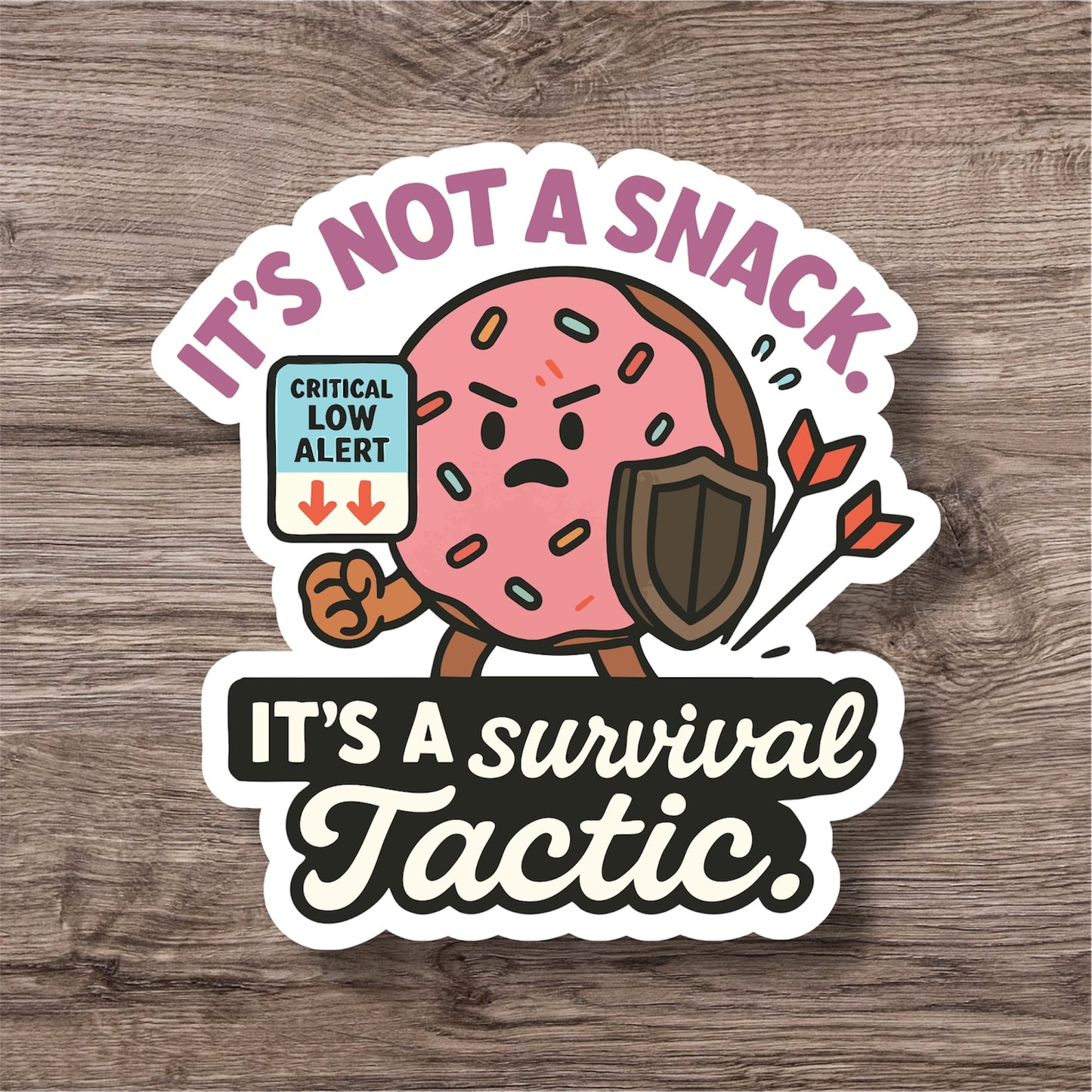 Type 1 diabetes blood sugar snack personal sticker
