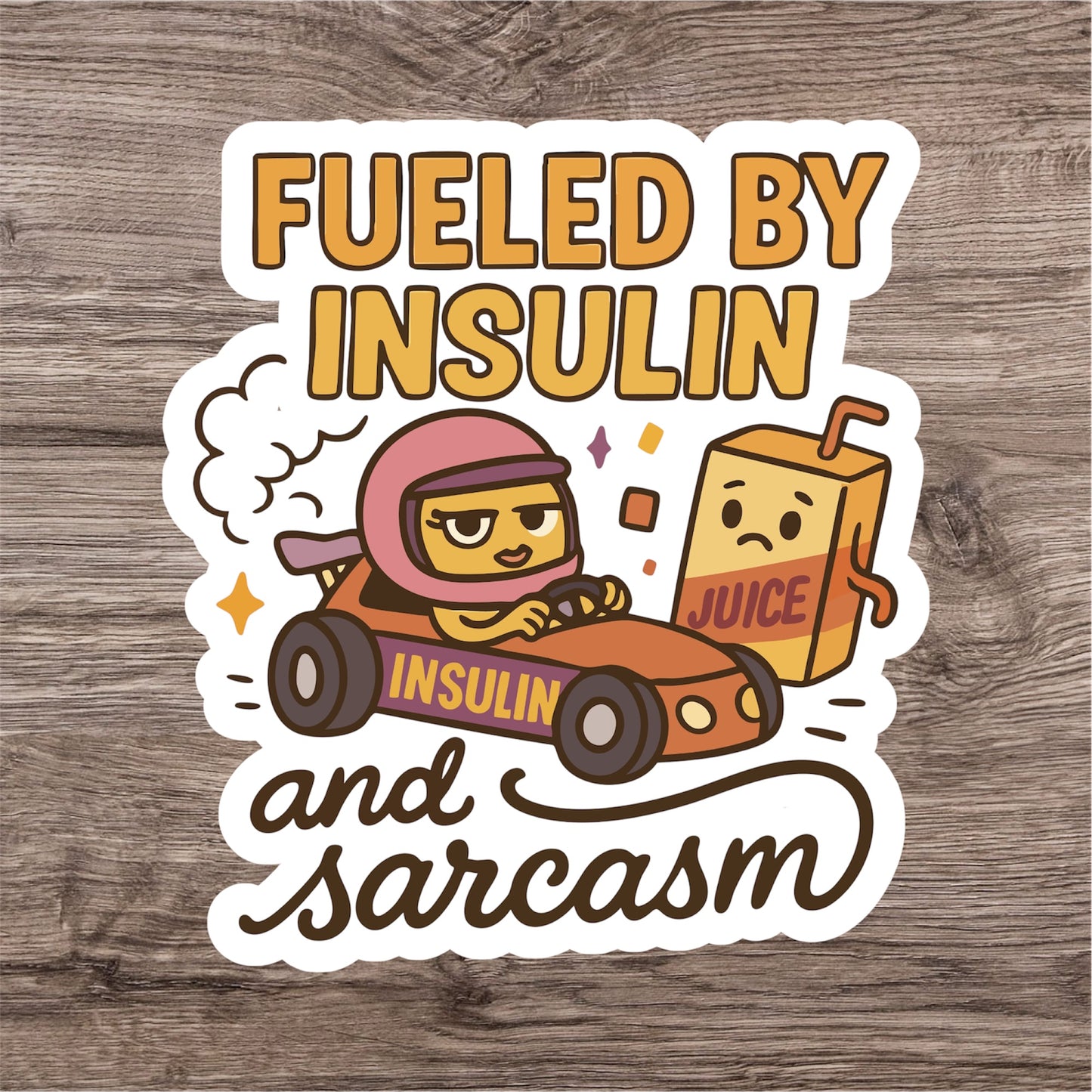 Type 1 diabetes pancreas insulin personal sticker
