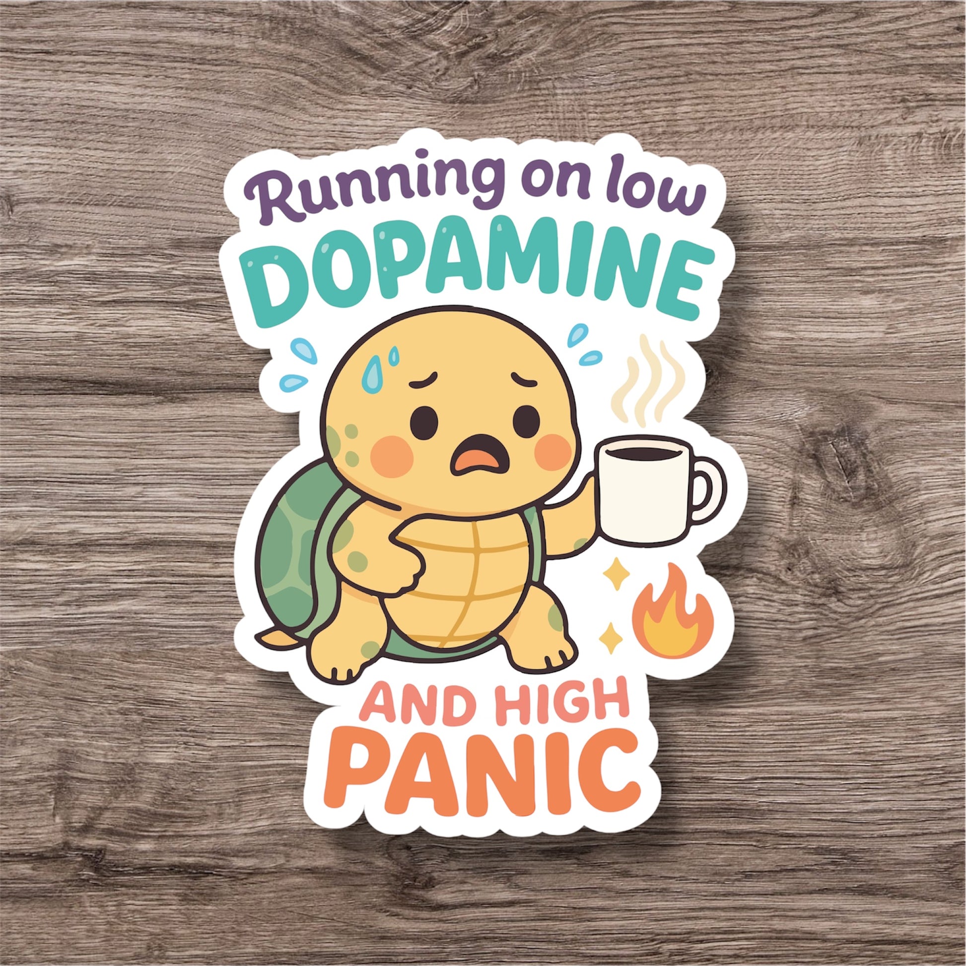 Autism adhd dopamine personal sticker