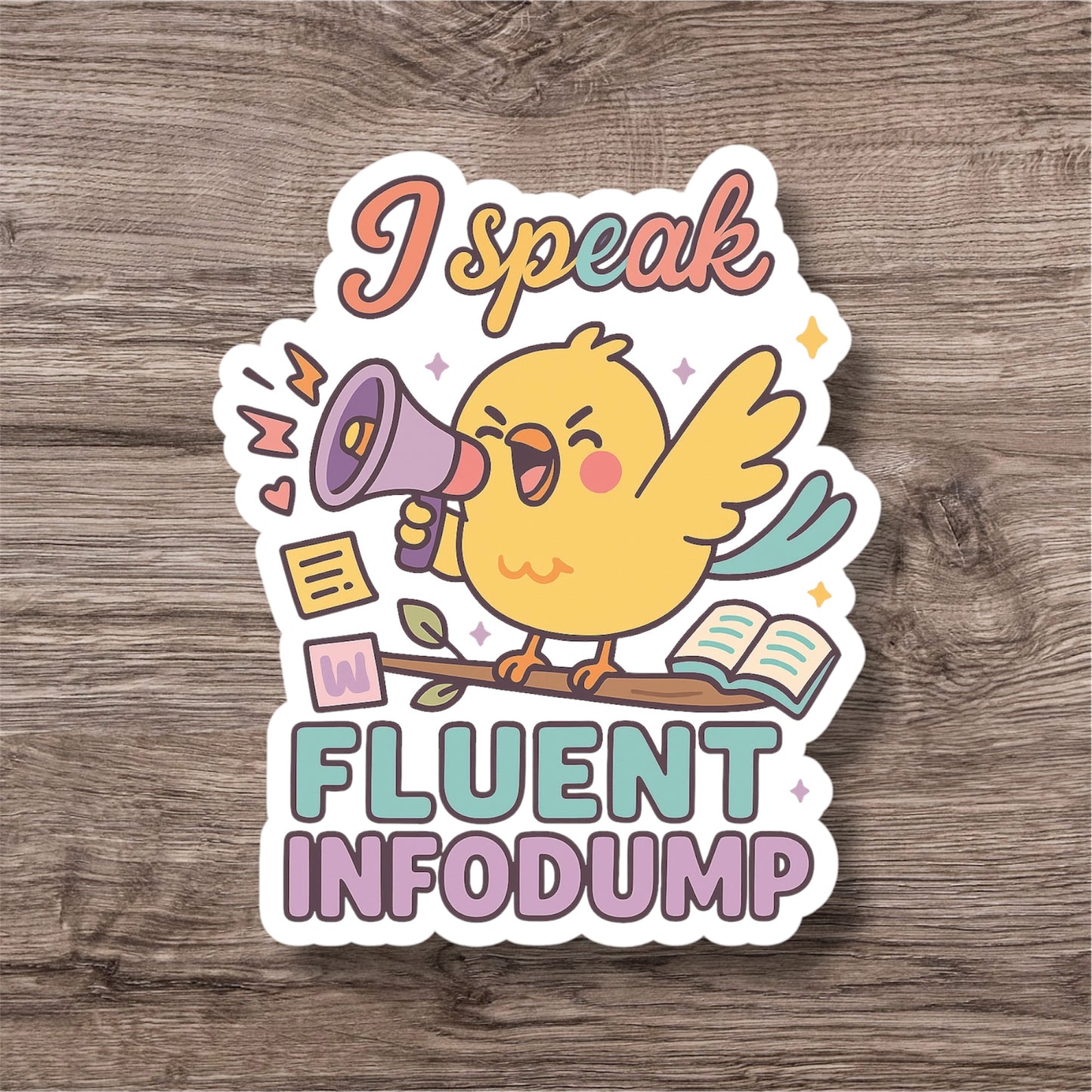 Autism adhd audhd brain circus personal sticker