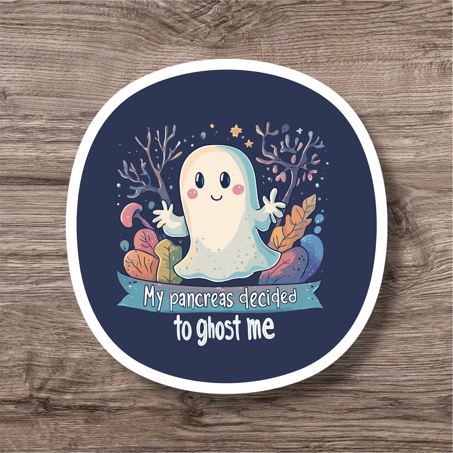 Type 1 diabetes dead pancreas personal sticker