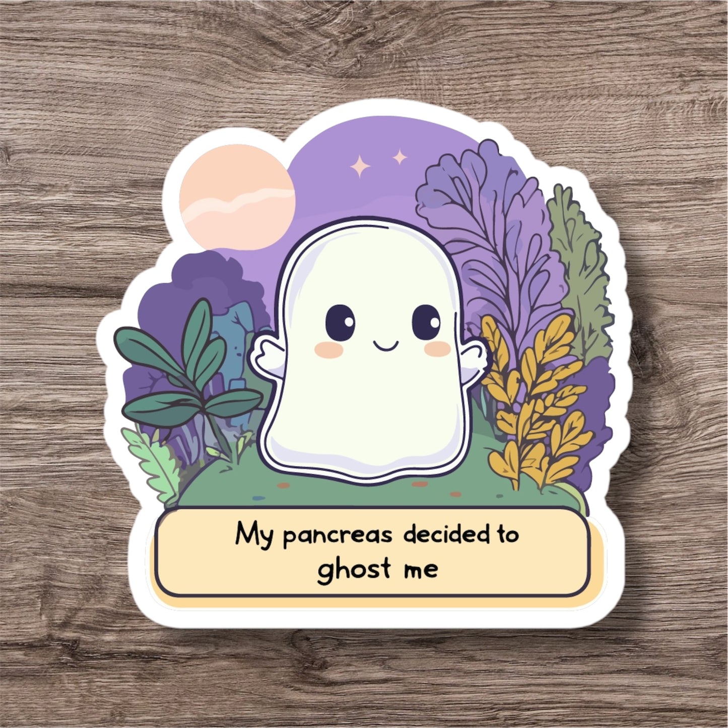 Type 1 diabetes pancreas insulin dependent personal sticker