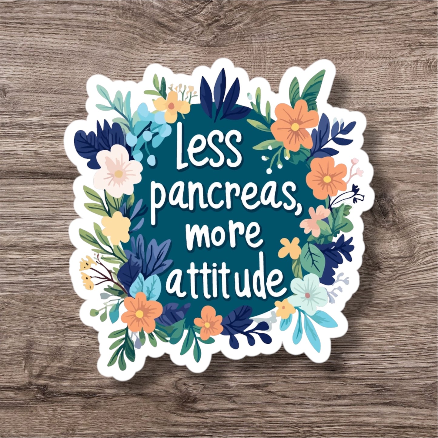 Type 1 diabetes pancreas dysfunction personal sticker