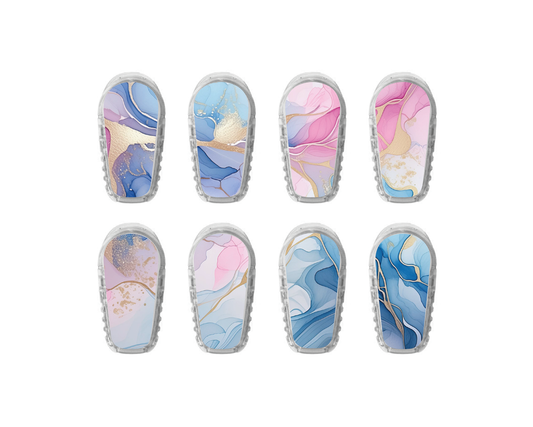 "Pastel Dreams" - CGM Sensor Stickers for Dexcom, Libre, Medtronic & Medtrum