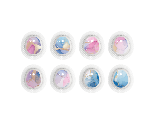 "Pastel Dreams" - CGM Sensor Stickers for Dexcom, Libre, Medtronic & Medtrum
