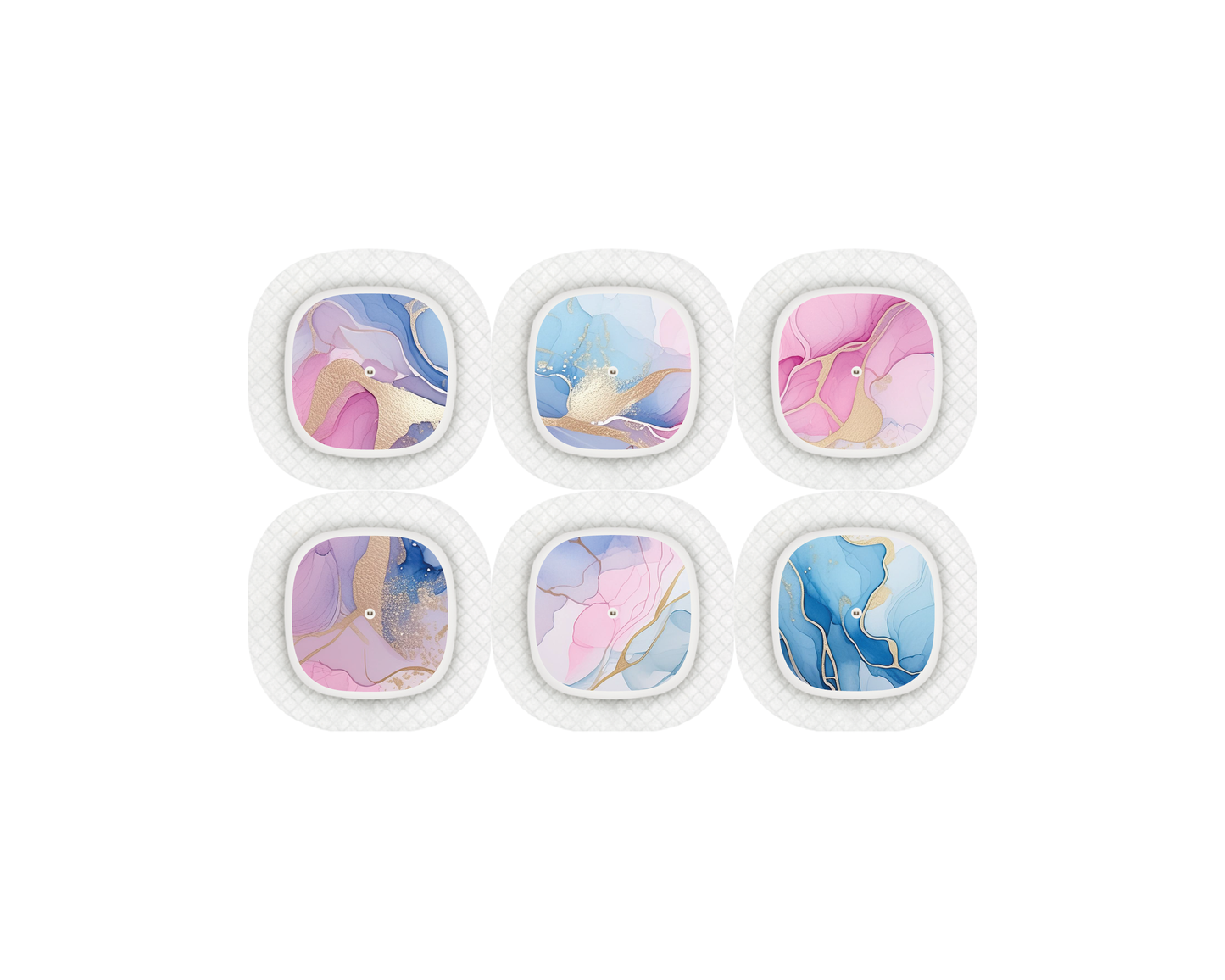 "Pastel Dreams" - CGM Sensor Stickers for Dexcom, Libre, Medtronic & Medtrum