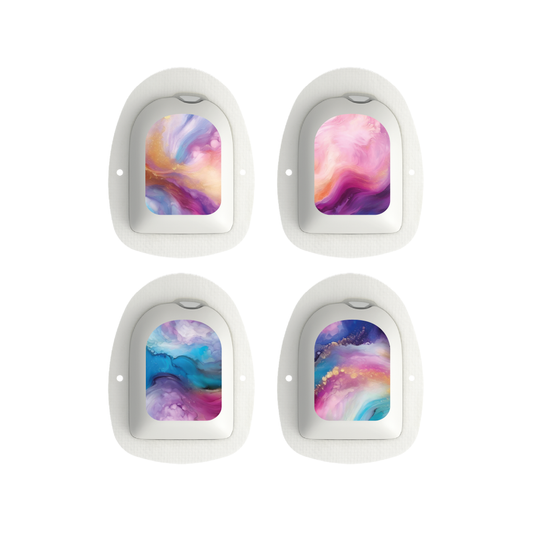 "Confetti Splash" - Omnipod Pod Stickers & Temporary Tattoos